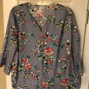 Tacera 2x women’s blouse..career..flair sleeve